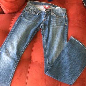 size 0 (25) lucky brand jeans